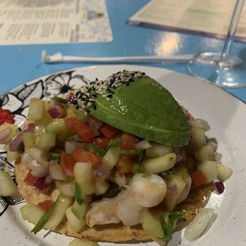 La Playa Mexican Food and Mariscos signature dishes CevichePasta AlfredoFajita Quesadilla